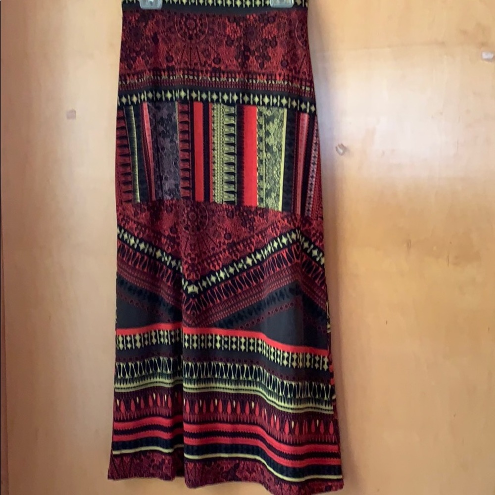 Tribal panel skirt